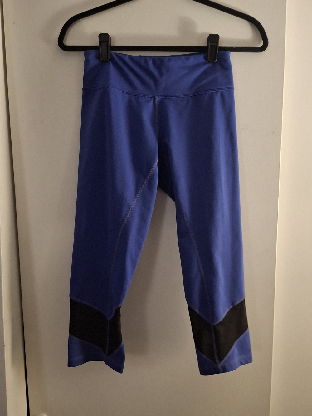 Asics Women's Active Capris in Bright Blue with Black Accents